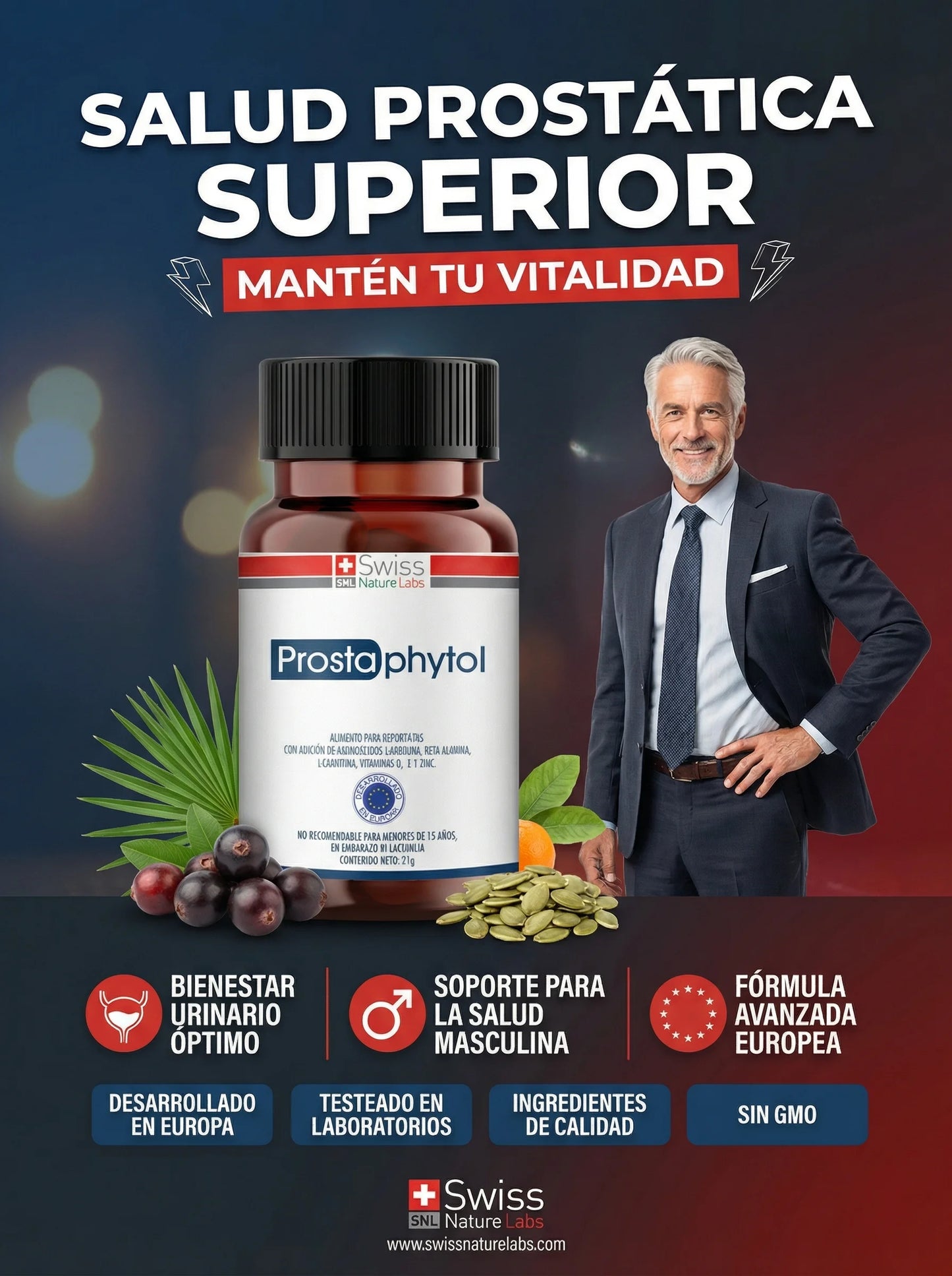 Prostaphytol Cuidado Prostatico (60 Cápsulas)