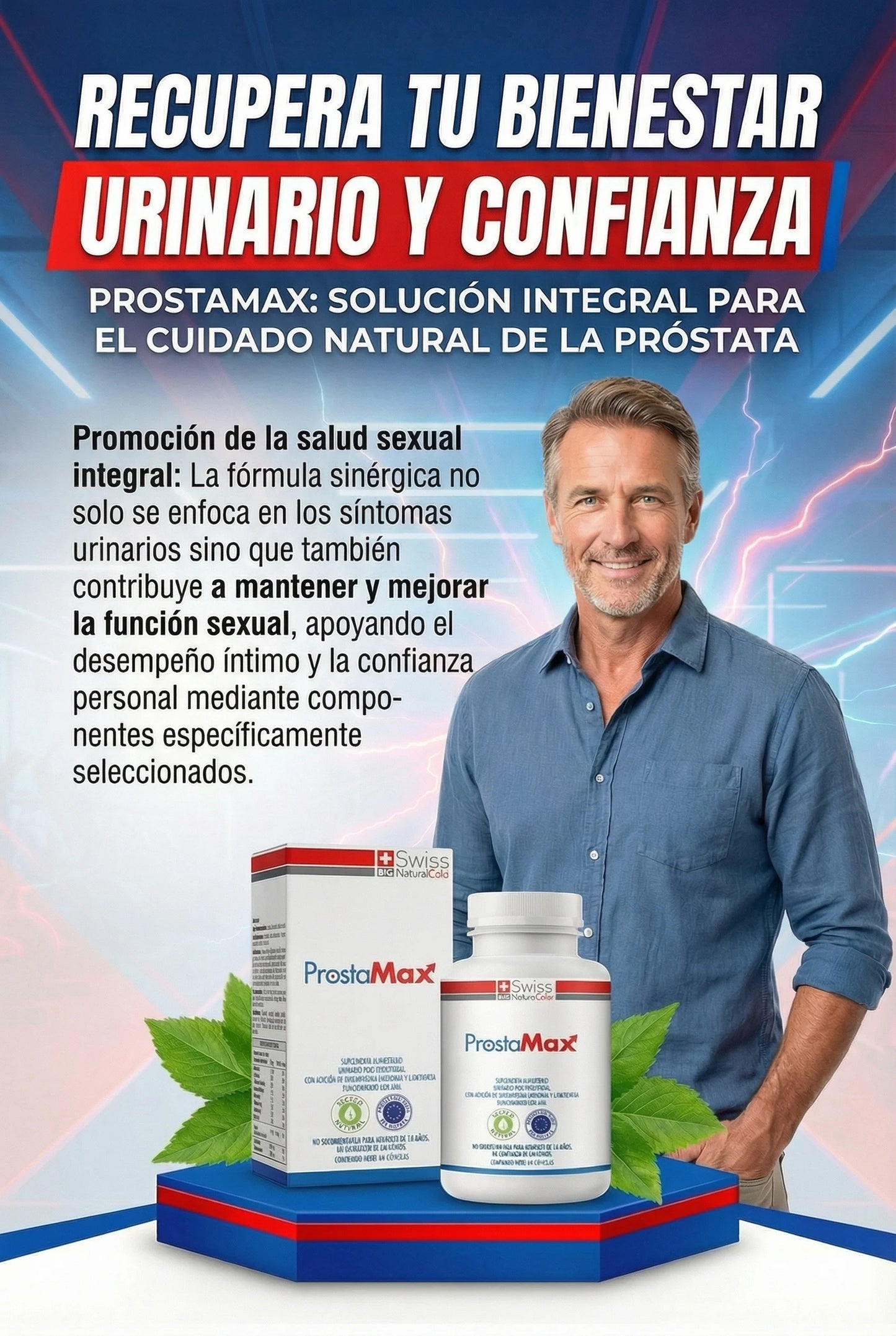 ProstaMax Cuidado Natural de la Próstata (60 CÁSULAS)