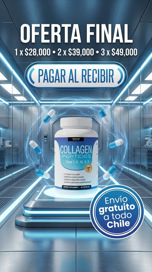 COLÁGENO 1.800 MG (60 CÁPSULAS) COLAGEN PEPTIDES