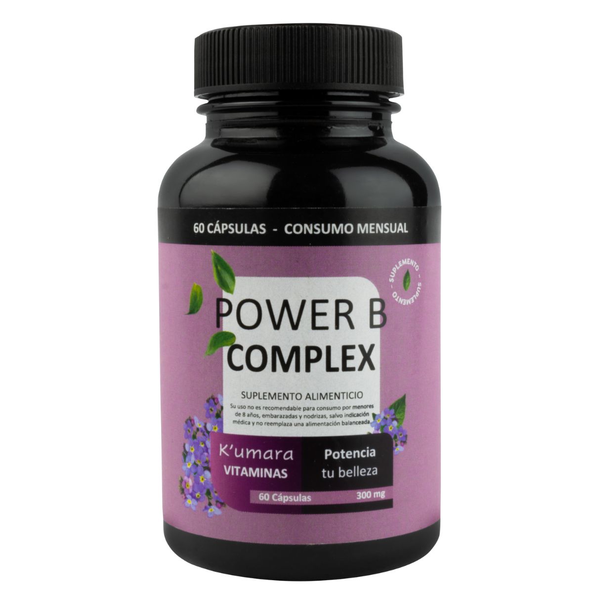 Ultra Power B (8 Vitaminas del Complejo B) 60 Cápsulas