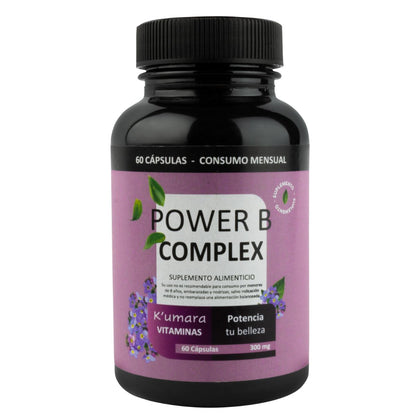 Ultra Power B (8 Vitaminas del Complejo B) 60 Cápsulas