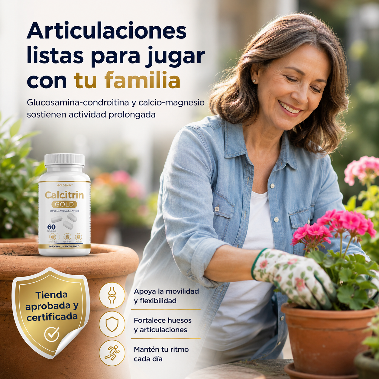 Calcitrin Gold (60 Cápsulas)