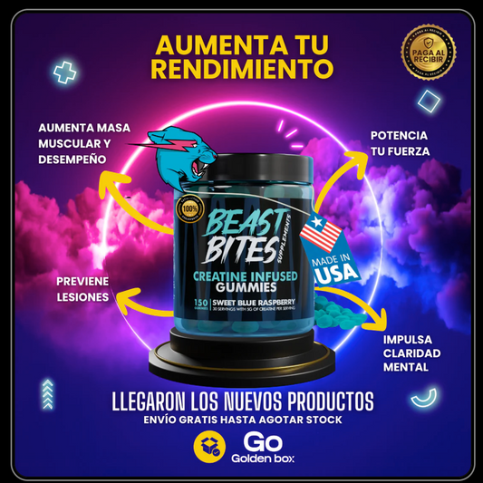 Gomitas de Creatina - Beast bites ⚡️