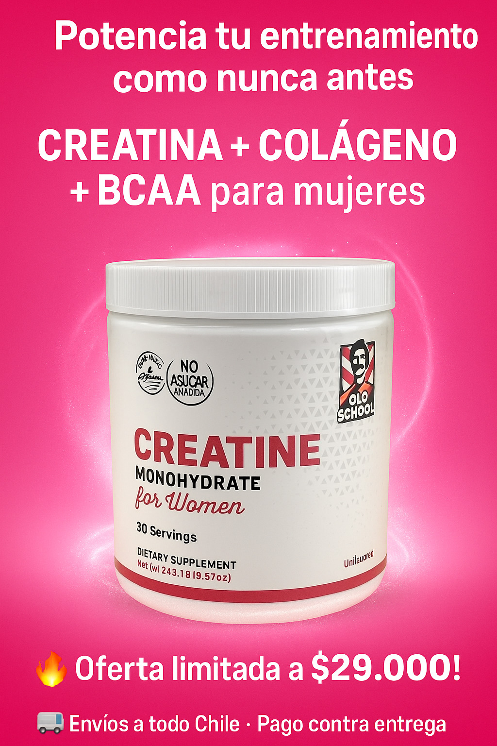 Creatina Monohidratada WOMEN