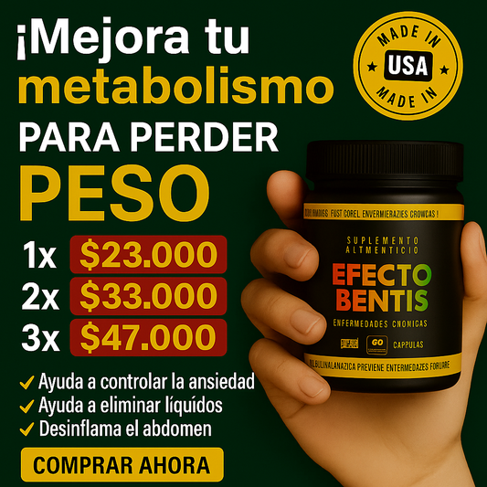 EFECTO SENTIS - 60 CÁPSULAS - NUEVO DISEÑO