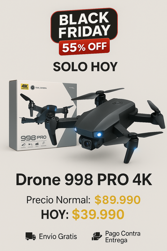 998 PRO CAMARA FULL HD 4K