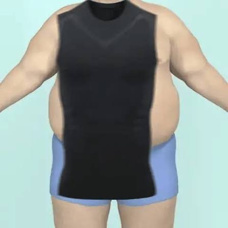 Faja Chaleco Ionico Reductor Hombre