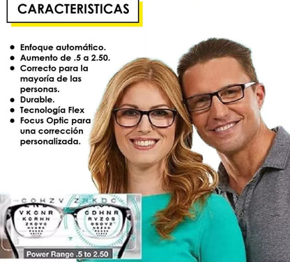 NUEVAS GAFAS DE LECTURA CON ENFOQUE AUTOMÁTICO